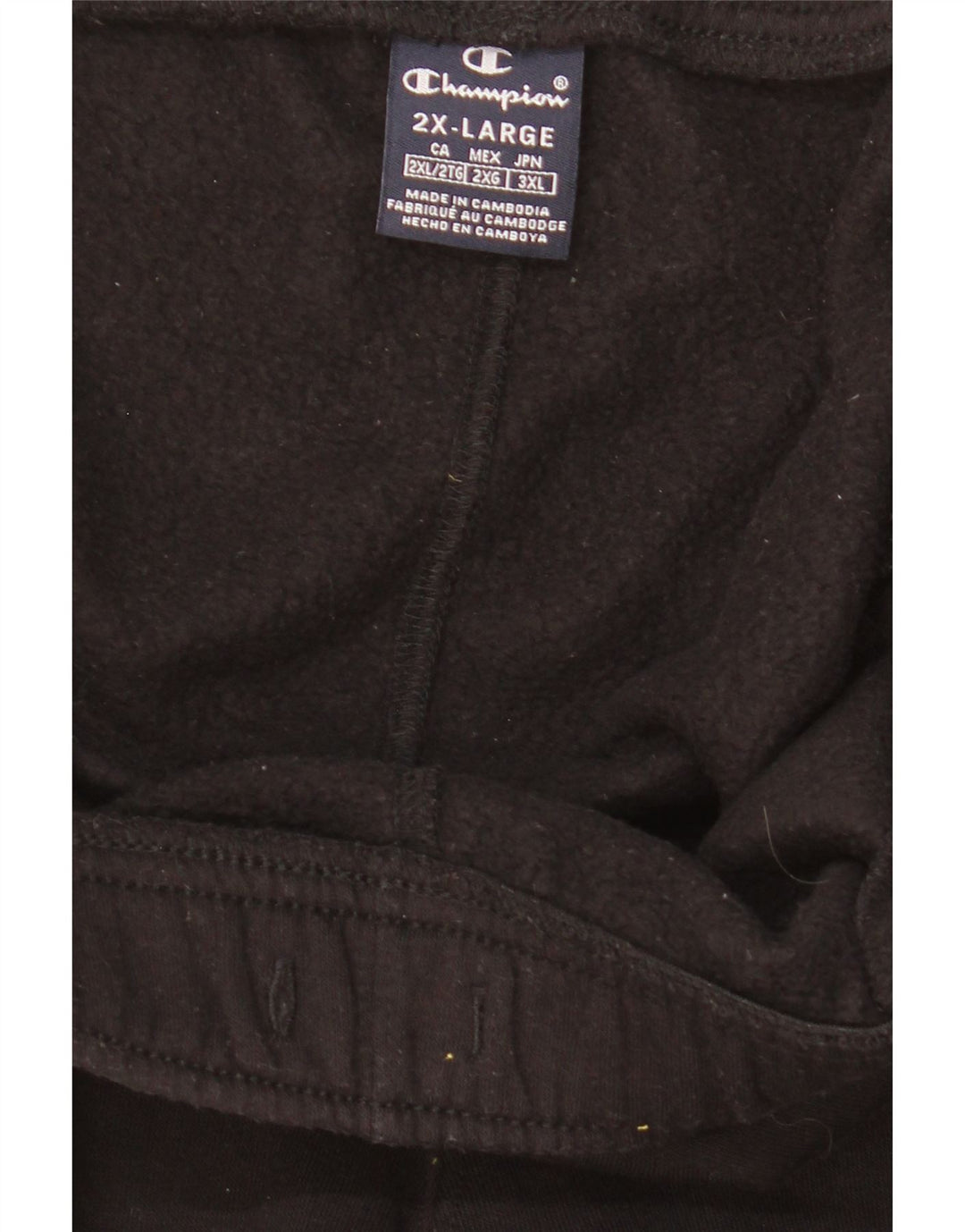 Calça de treino masculina Champion 2XL preta