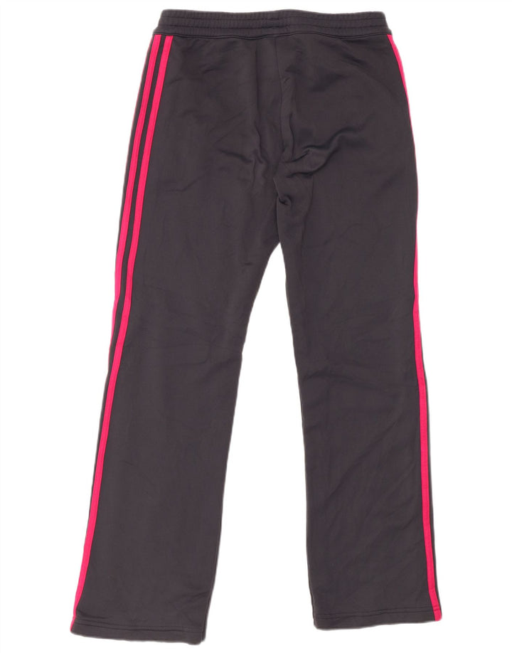 Calça de treino feminina Adidas Joggers UK 12 poliéster cinza médio