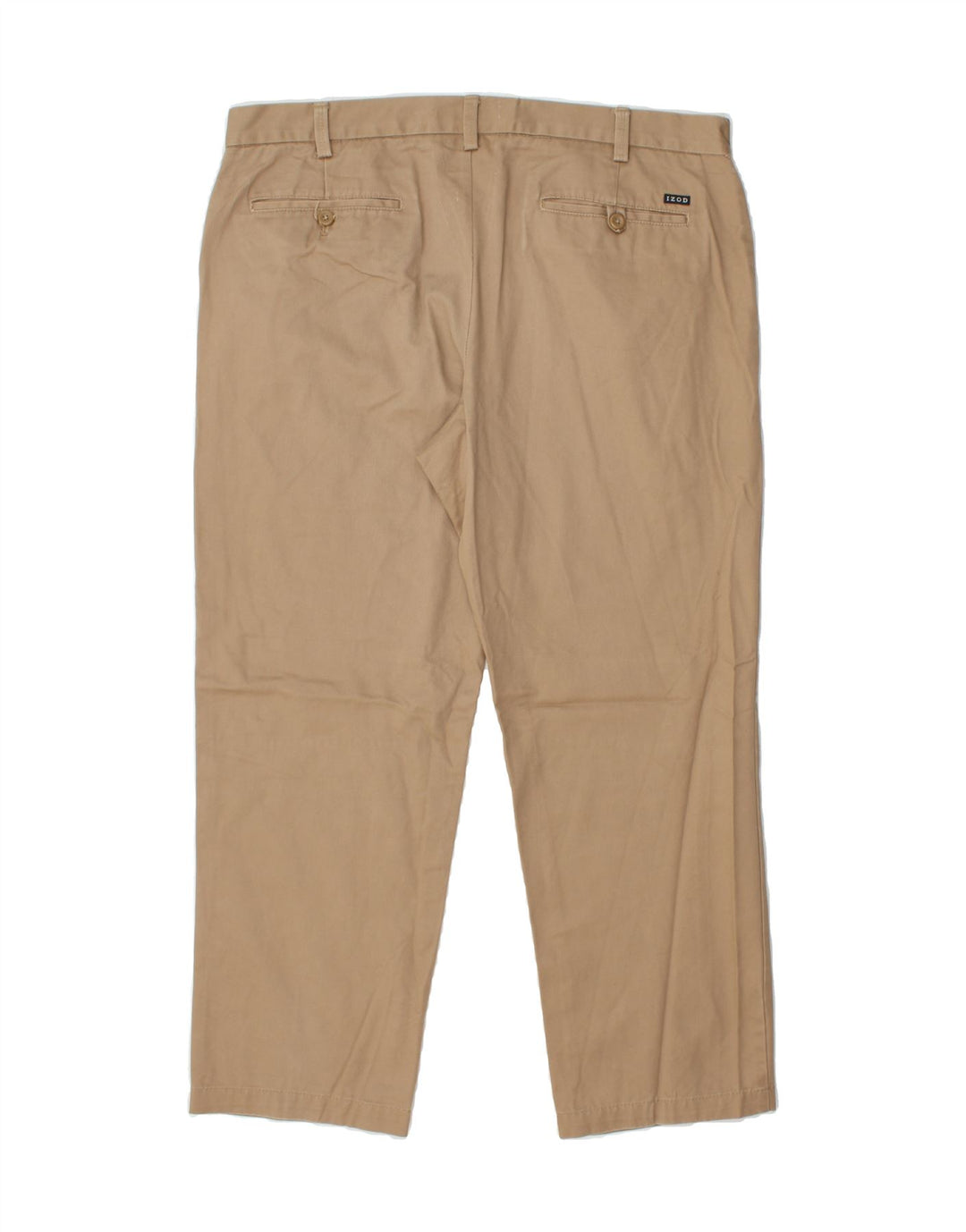 IZOD Mens Slim Fit Chino Trousers W36 L29 Beige Cotton Vintage Izod and Second-Hand Izod from Messina Hembry 