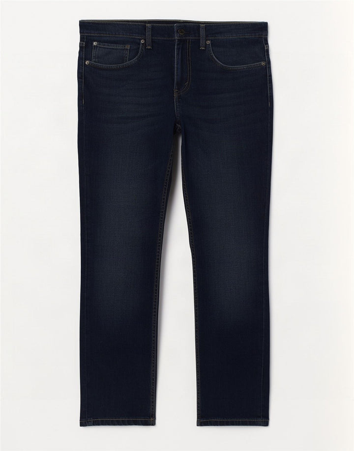 Levi's Masculino 511 Slim Jeans W34 L30 Azul Marinho Algodão