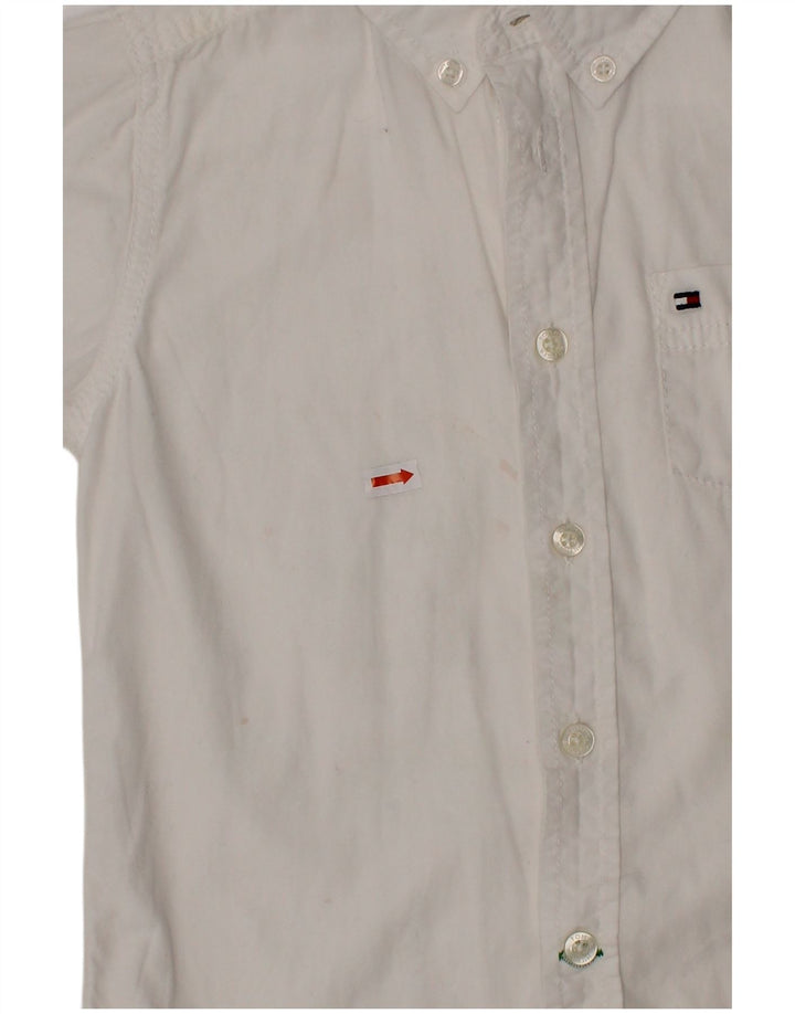 Camisa masculina TOMMY HILFIGER 3-4 anos algodão branco