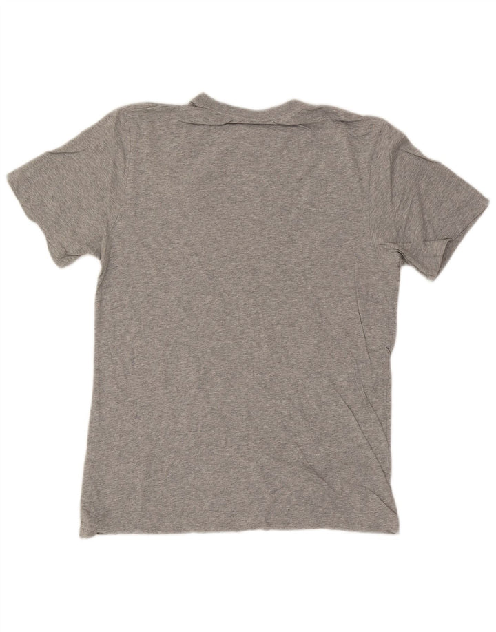 Camiseta masculina Nike Top pequeno algodão manchado cinza