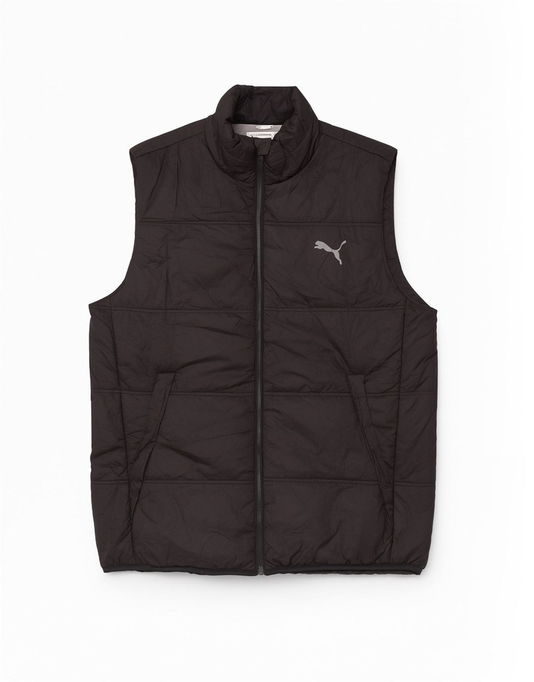 Colete acolchoado gráfico masculino Puma UK 42 XL preto poliéster