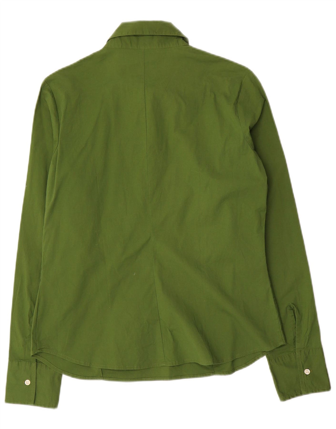 Pulôver feminino Benetton UK 12 algodão verde médio