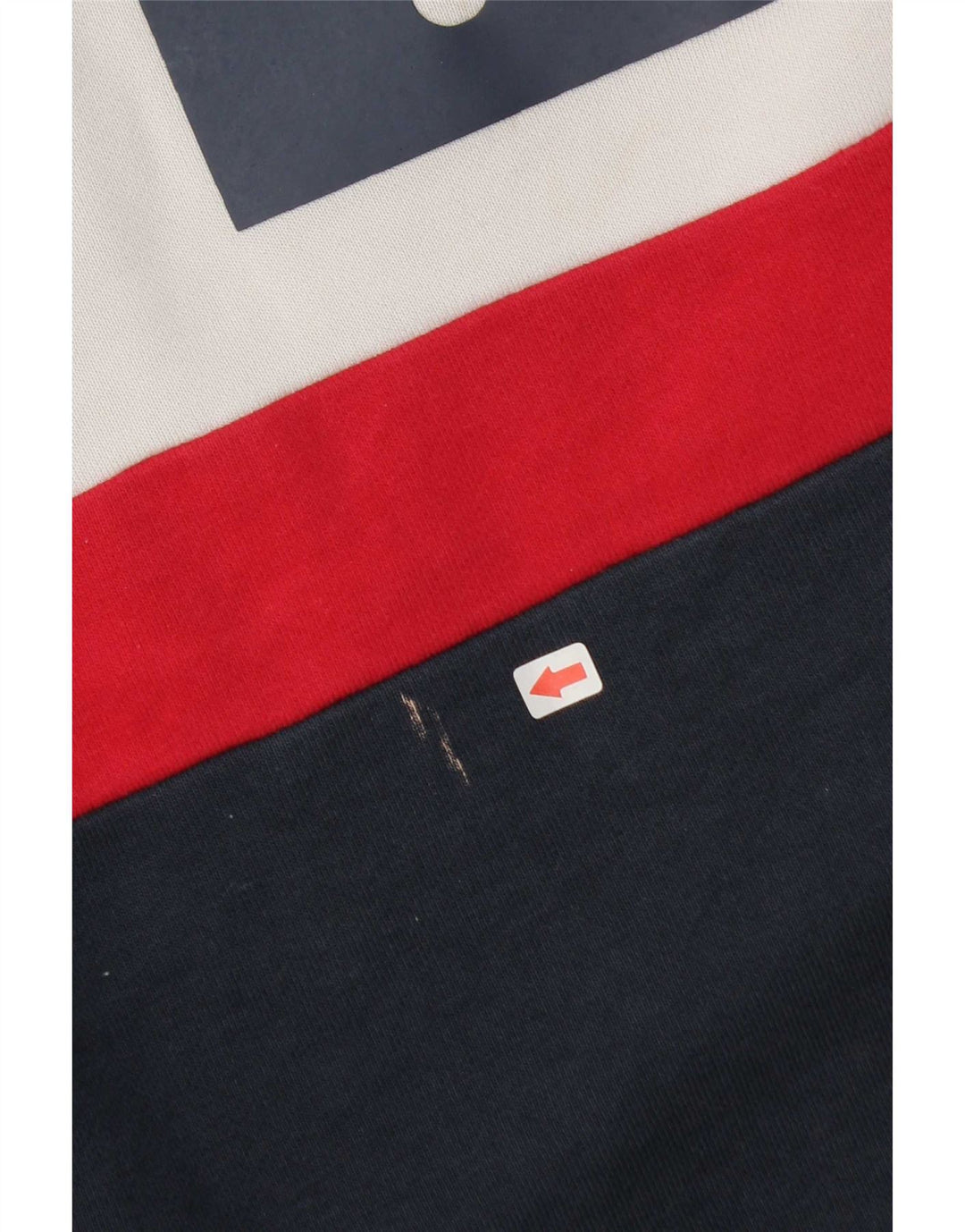 Fila Moletom Gráfico Masculino Jumper Grande Multicolorido Colorblock Algodão