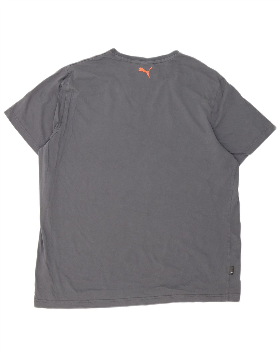 Camiseta masculina Puma Graphic 2XL algodão cinza