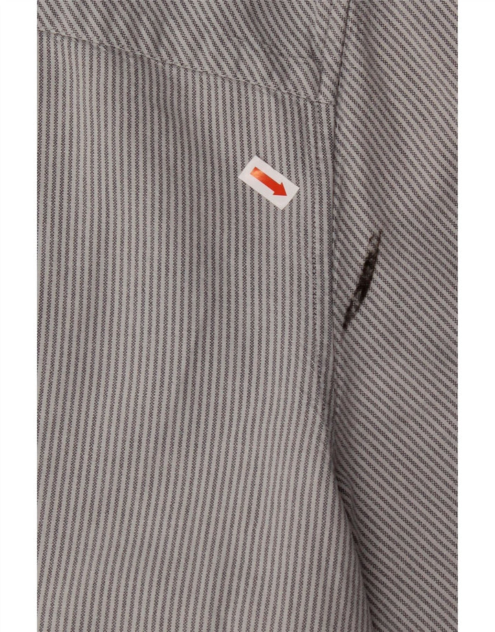 Camisa masculina LYLE & SCOTT 2XL algodão listrado azul