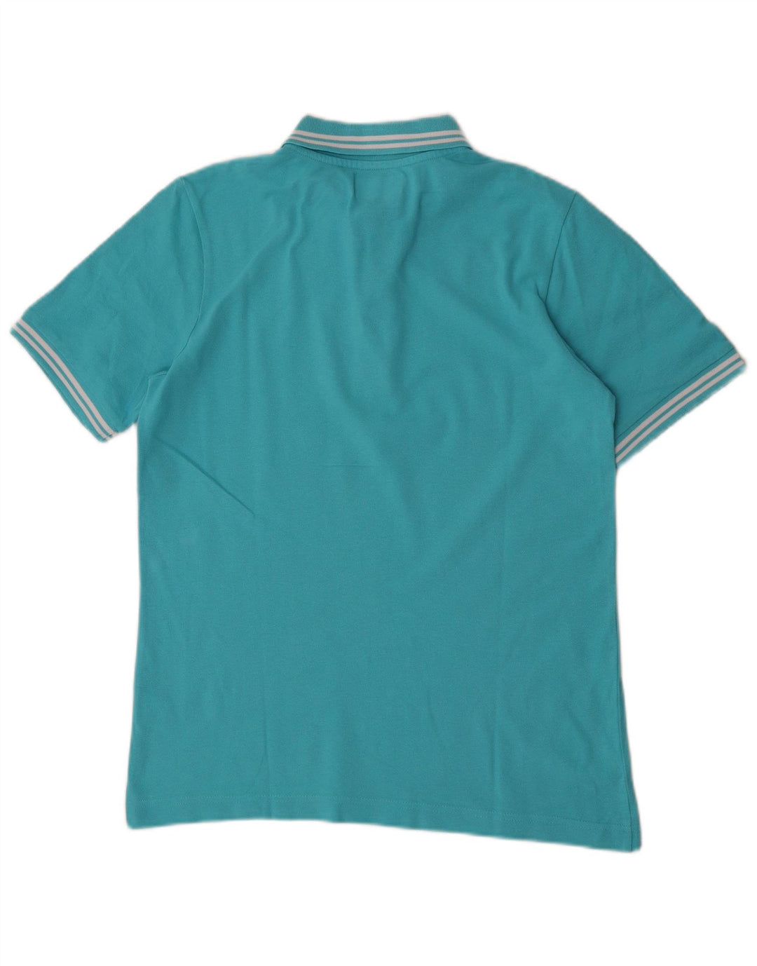 Camisa polo masculina Kappa pequena azul algodão