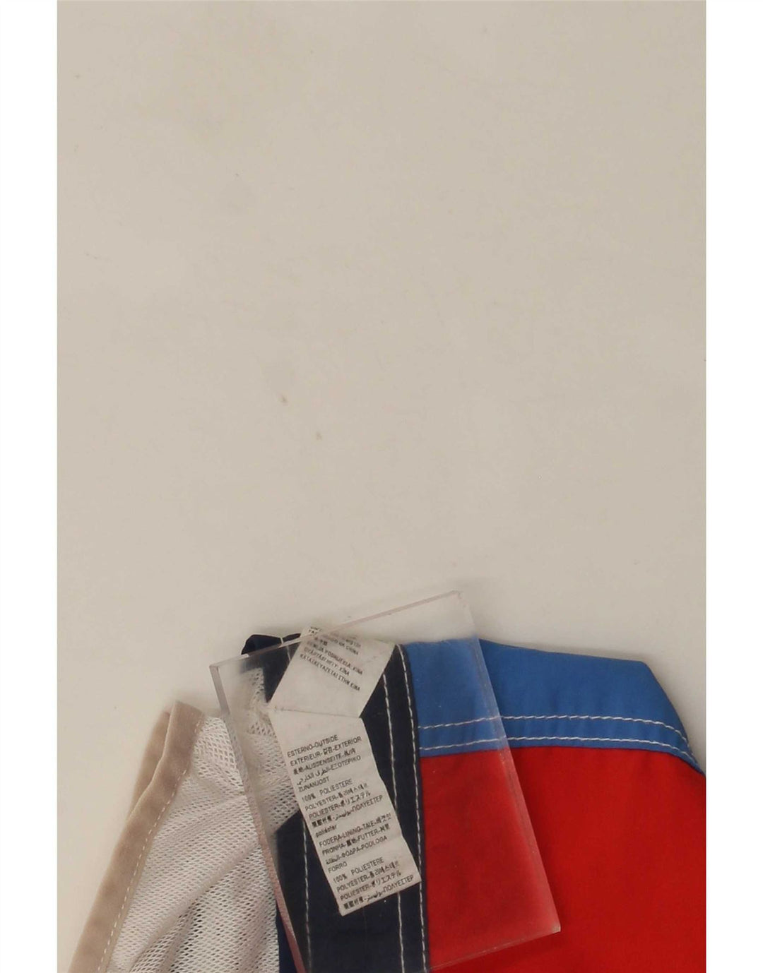 Benetton Boys Graphic Cami Top 10-11 Anos XL Vermelho Colorblock Poliéster