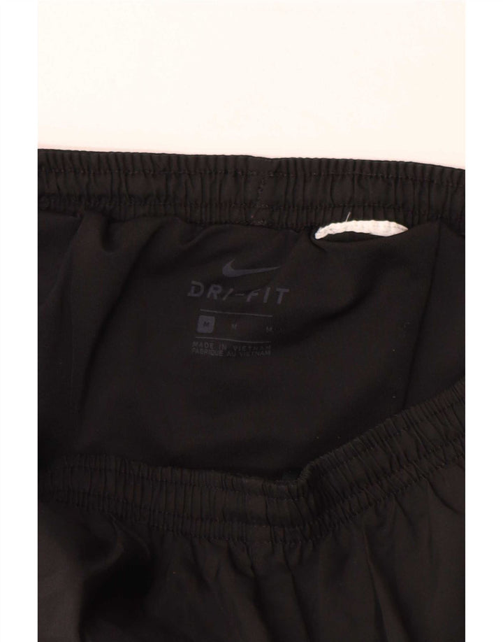 Shorts esportivos masculinos Nike Dri Fit médio preto colorblock
