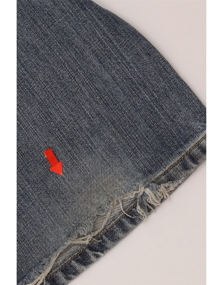 Lee Mens Nash Straight Jeans W34 L32 Azul Algodão