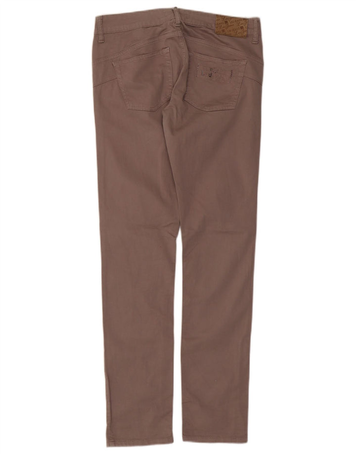 Liu Jo Calça feminina casual slim W30 L30 cinza