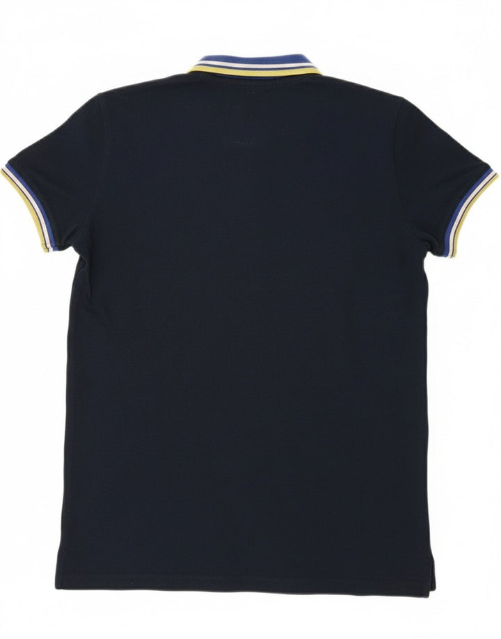 Camisa polo masculina INVICTA pequena algodão azul marinho