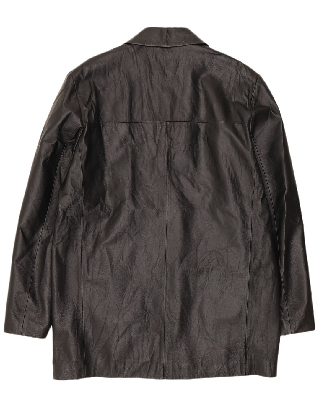 Casaco de couro masculino CONBIPEL IT 50 grande couro preto