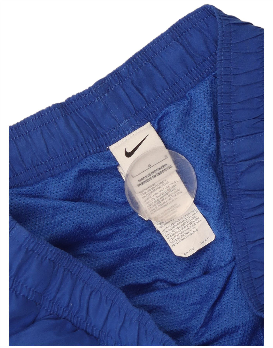 Shorts de natação masculino Nike grande poliéster azul