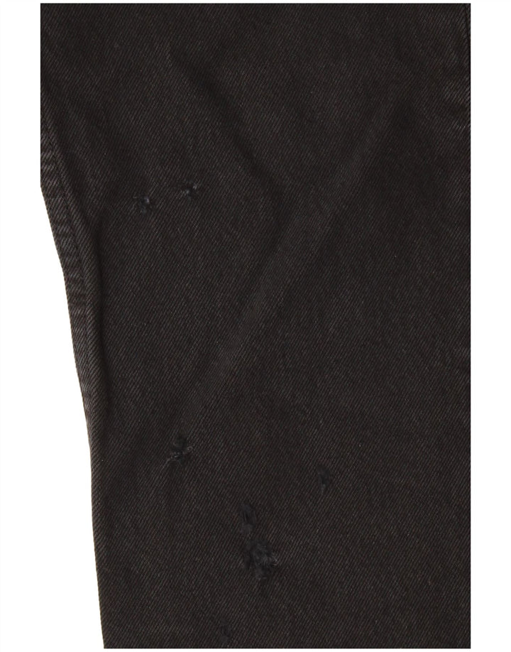Calça jeans feminina Levi's 501 Straight W27 L30 preta