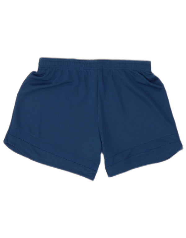 Shorts esportivo Nike Dri Fit feminino UK 14 grande azul