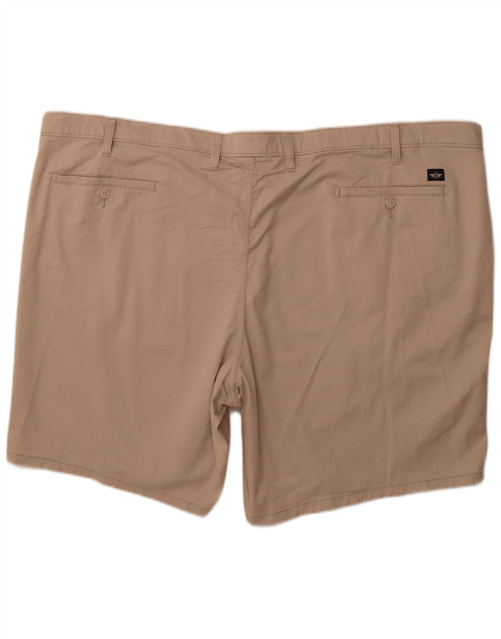 DOCKERS Mens Chino Shorts W56 5XL Beige Cotton