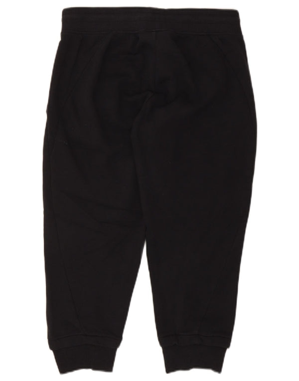 Under Armour Mens Capri Calças de treino Joggers pequeno algodão preto