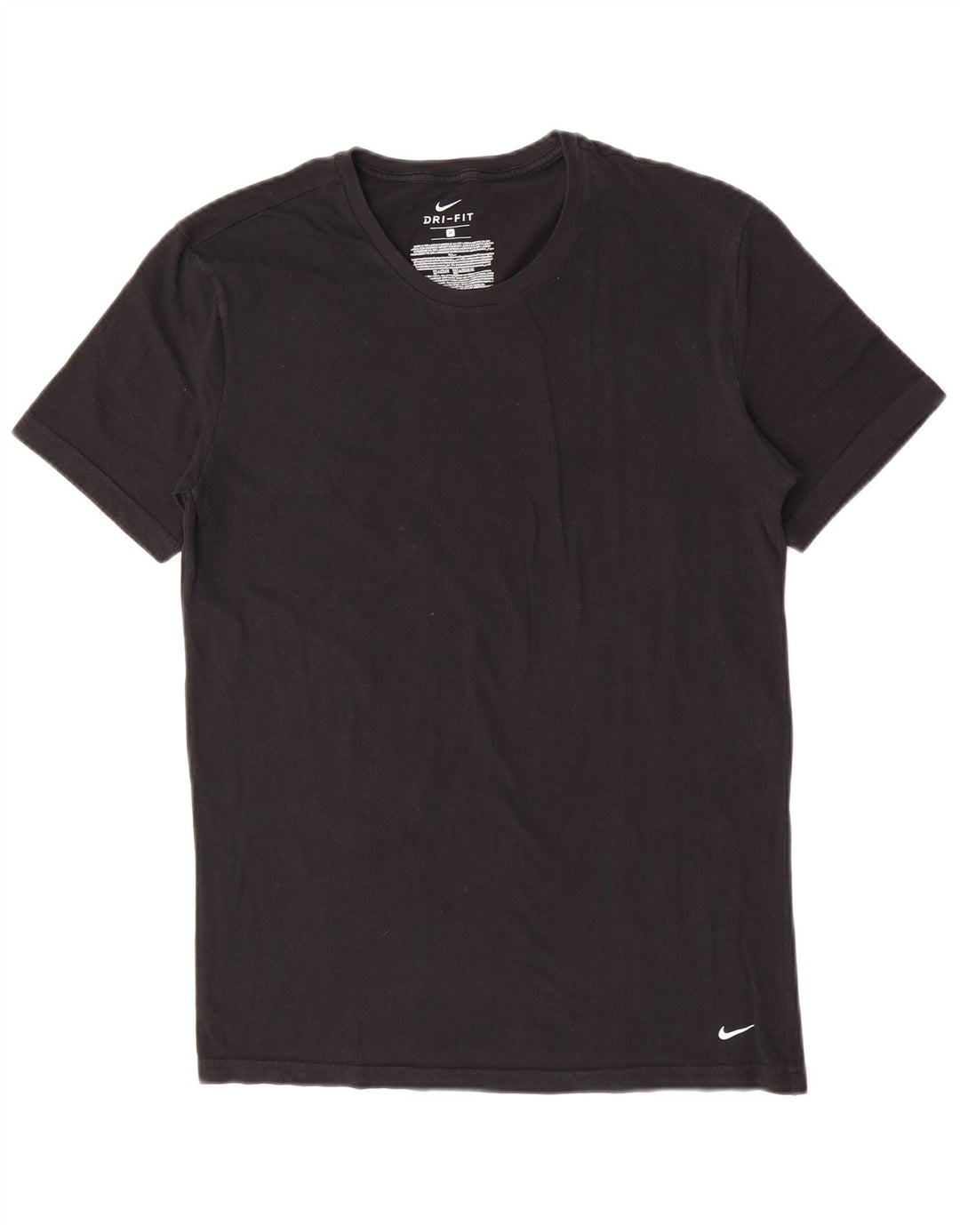 Camiseta Nike Masculina Dri Fit Top Médio Algodão Preto