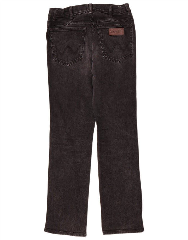 Wrangler Masculino Texas Straight Jeans W31 L32 Cinza Algodão