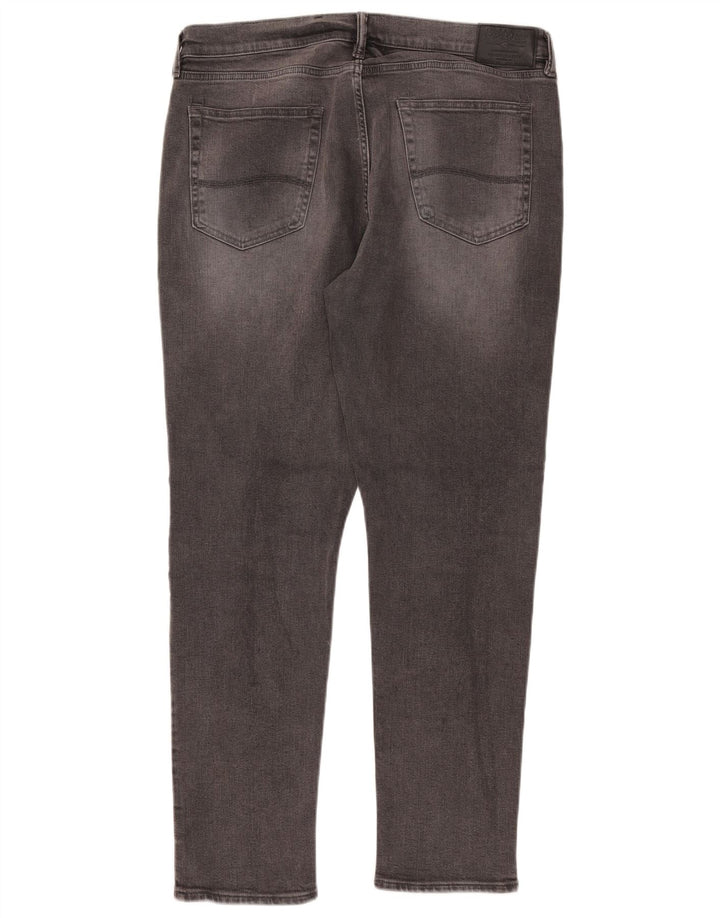 Marks & Spencer Mens Slim Jeans W36 L31 Algodão Cinza