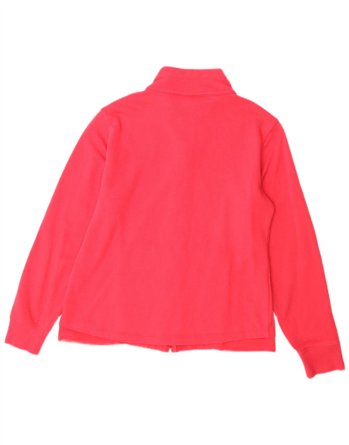 Champion Mens Treino Top Jacket XL Algodão Vermelho