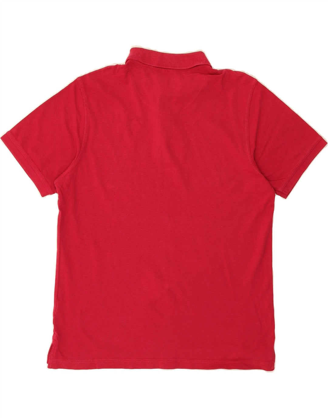 PIERRE CARDIN Mens Regular Fit Polo Shirt XL Red Cotton Vintage Pierre Cardin and Second-Hand Pierre Cardin from Messina Hembry 