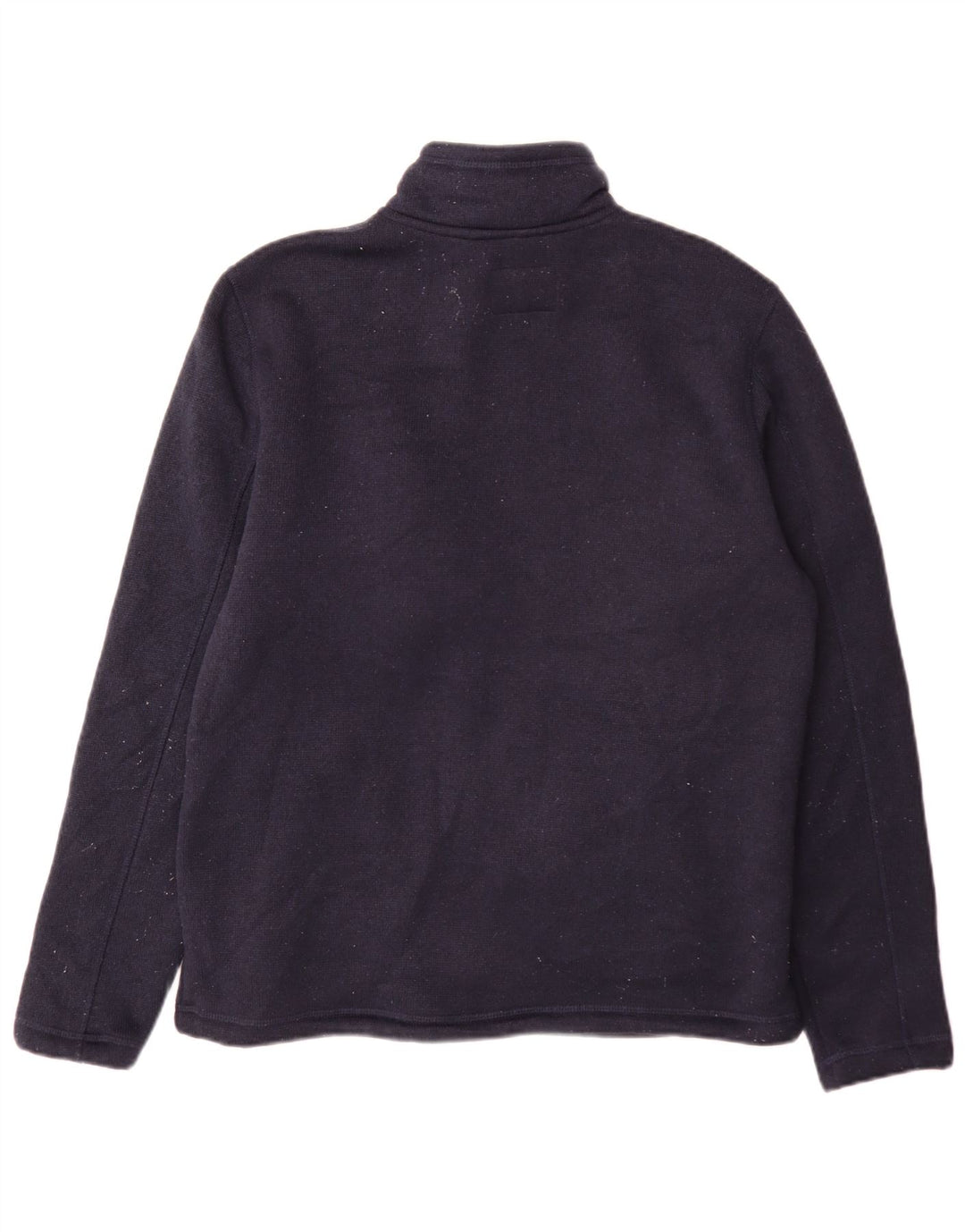Jaqueta masculina de treino Sherpa da Marks & Spencer, poliéster azul marinho médio