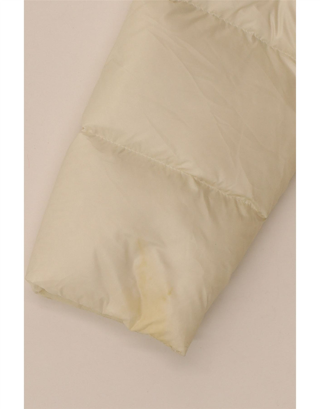 Casaco acolchoado com capuz feminino Blauer UK 16 grande poliamida branca