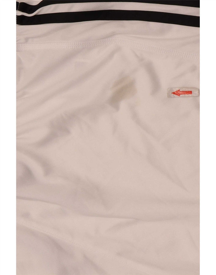 Adidas Mens Climalite Sport Shorts Grande Poliéster Branco