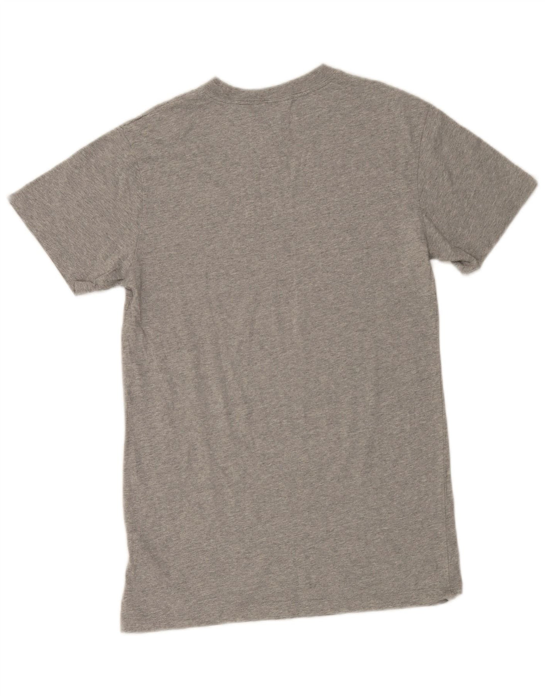 Camiseta masculina Nike Top XS cinza manchado de algodão