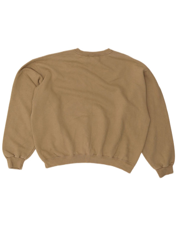 Campeão Mens Moletom Jumper XL Algodão Marrom