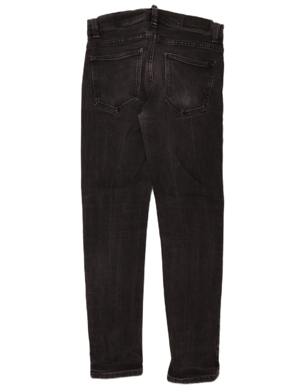 Zara Mens Slim Jeans EU 40 Médio W31 L30 Algodão Preto