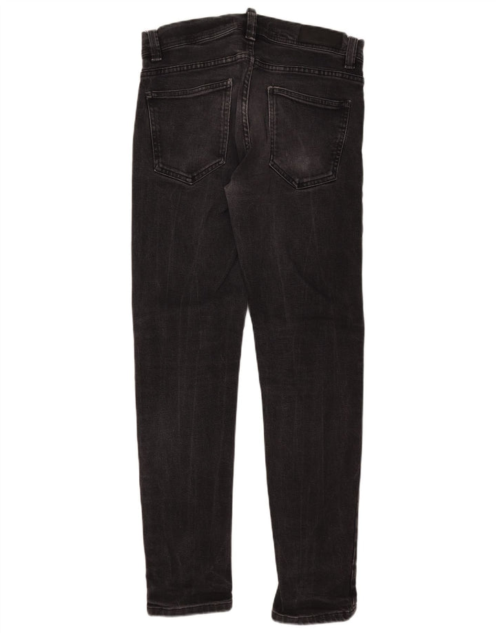 Zara Mens Slim Jeans EU 40 Médio W31 L30 Algodão Preto