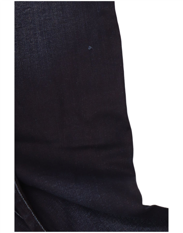 Calça jeans feminina G-STAR 3301 Slim W29 L30 azul marinho algodão