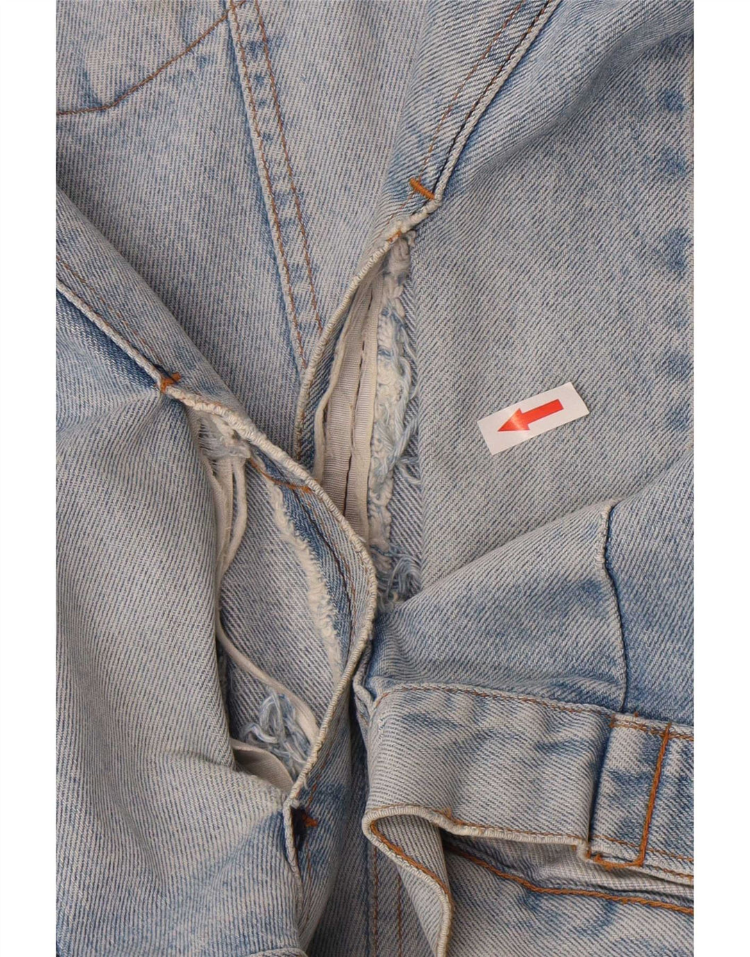 Jaqueta jeans masculina vintage UK 40 grande azul