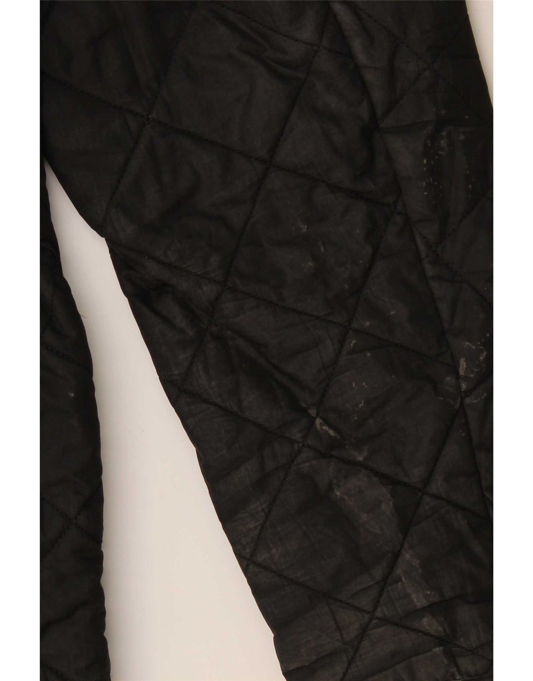 Jaqueta acolchoada masculina Barbour UK 38 poliéster preto médio