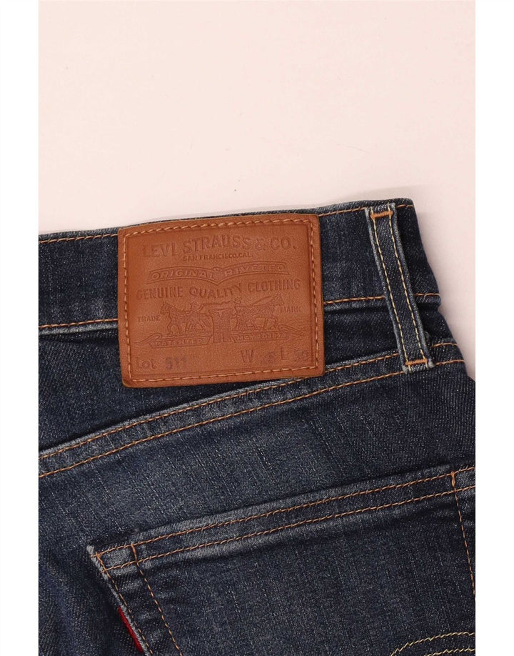 Jeans Levis 511 Slim Masculino W28 L30 Azul