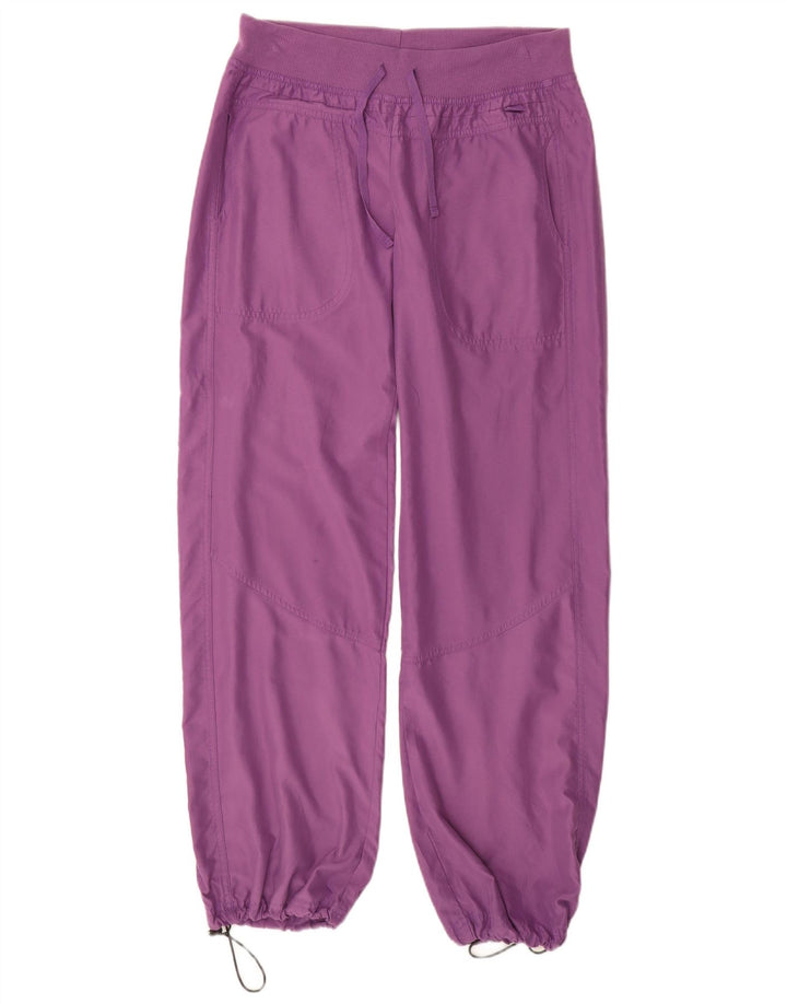 Calça de treino feminina CHAMPION UK 14 grande poliéster roxo