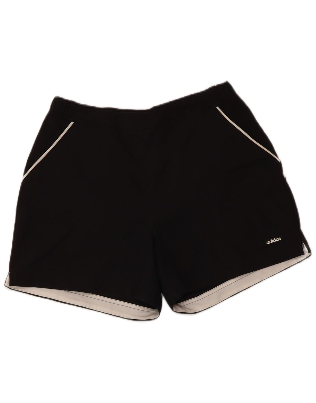 Shorts esportivos femininos ADIDAS UK 12 médio preto poliéster