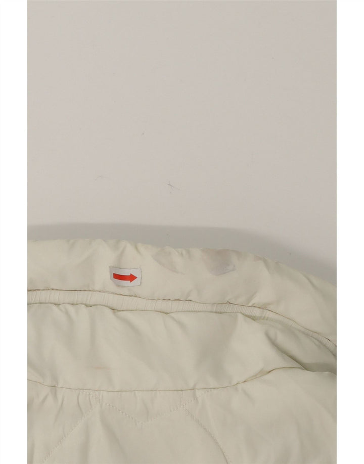 DIESEL Girls Padded Gilet 11-12 Years XL White Nylon Vintage Diesel and Second-Hand Diesel from Messina Hembry 
