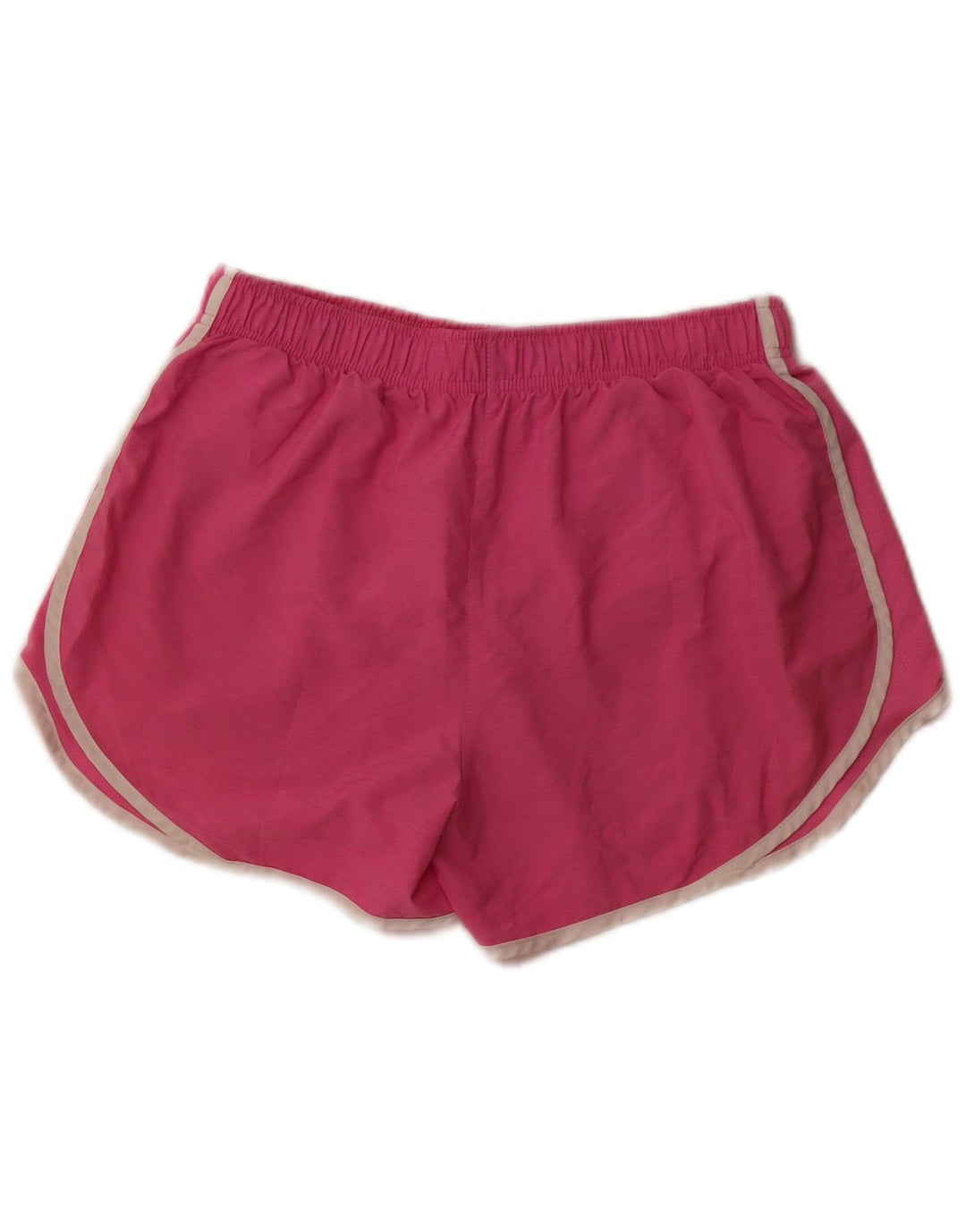 Shorts esportivos femininos NIKE Dri Fit UK 12 médio rosa poliéster