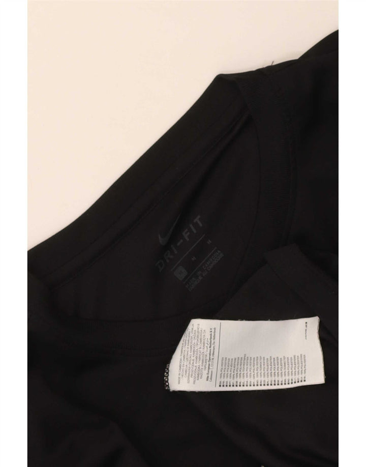 Camiseta Nike Masculina Dri Fit Top Médio Poliéster Preto