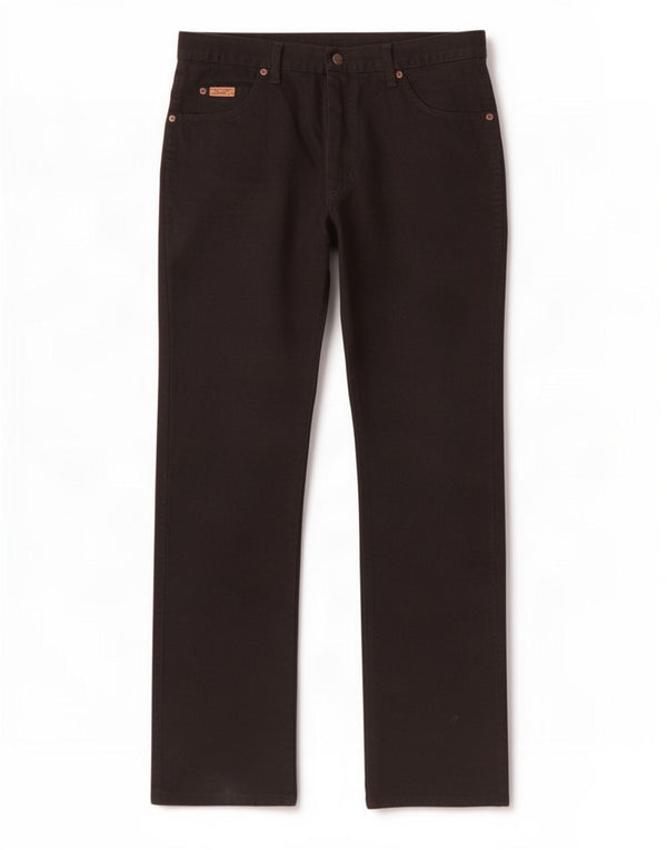 Wrangler Masculino Texas Straight Jeans W34 L32 Preto
