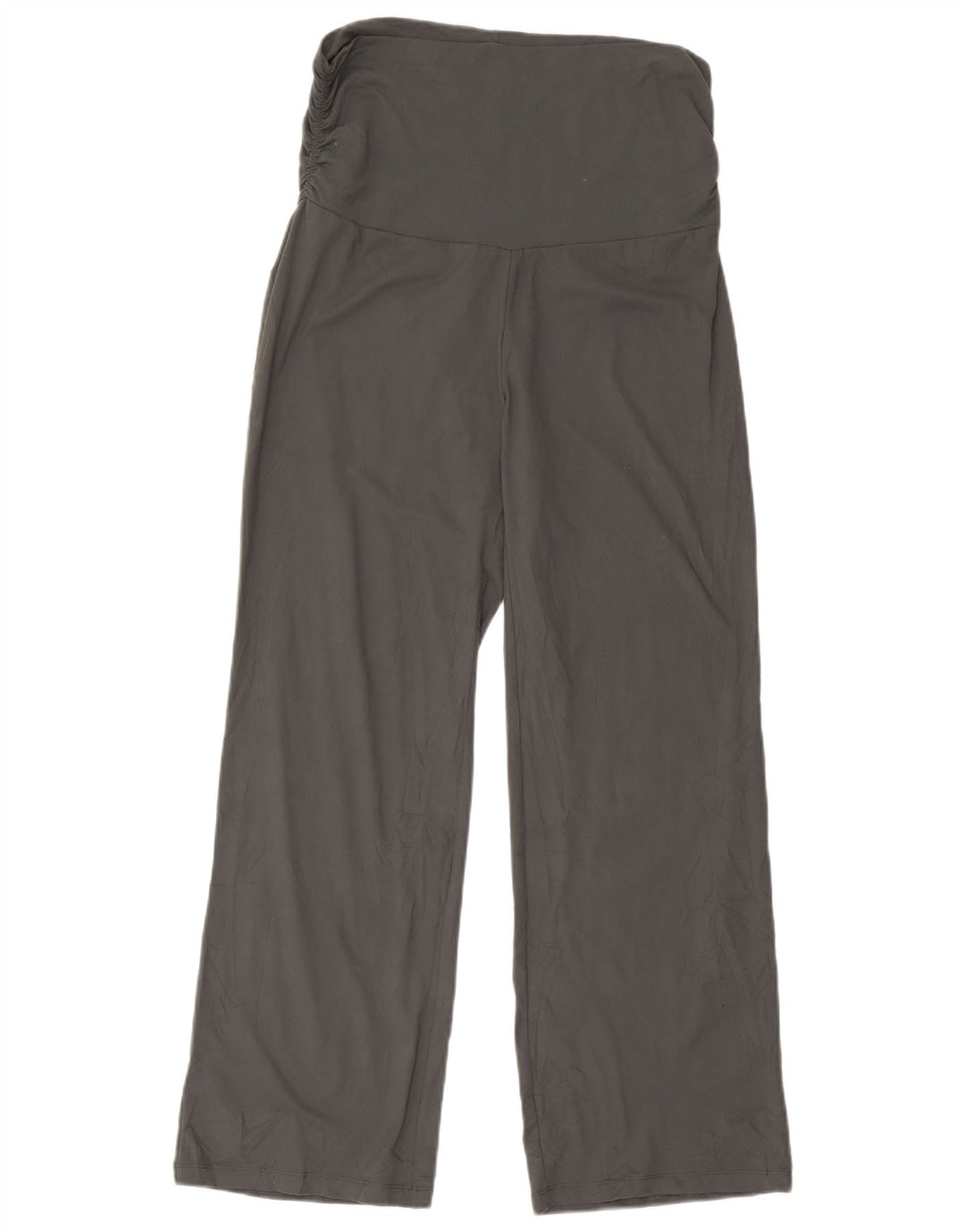 Calça de treino feminina Eddie Bauer Petite UK 14 poliéster cinza médio