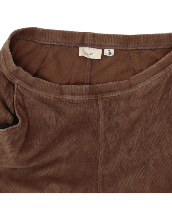L.L.BEAN Womens Tracksuit Trousers Medium  Brown Cotton Vintage L.L.Bean and Second-Hand L.L.Bean from Messina Hembry 