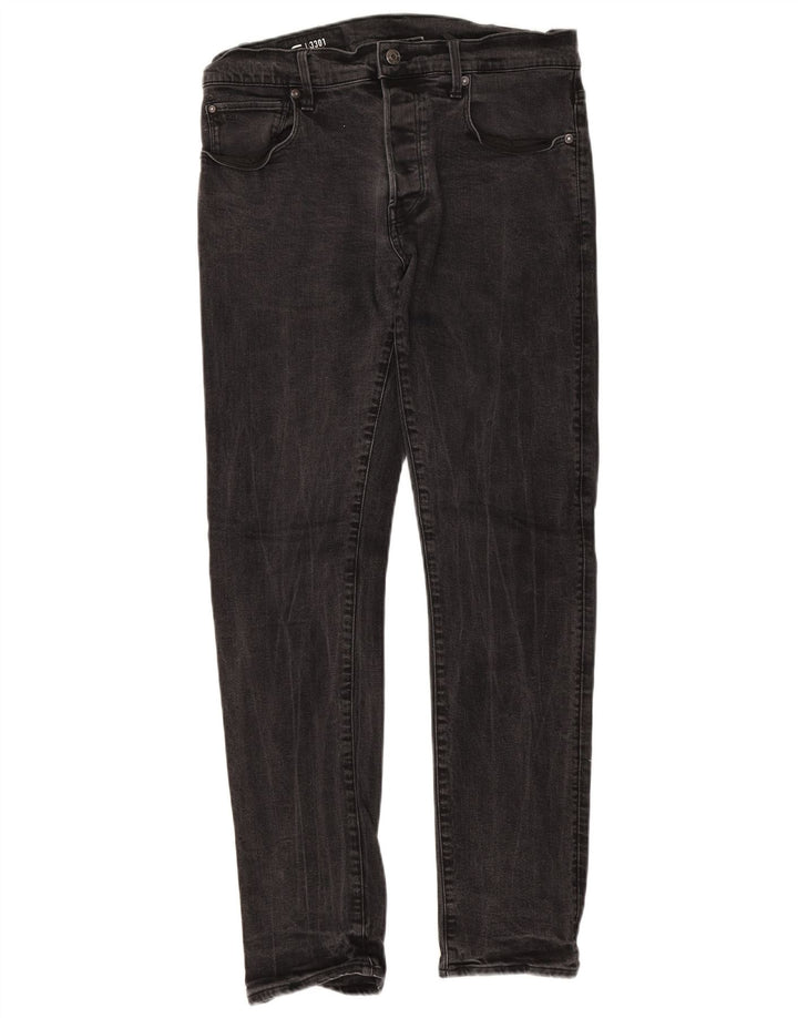 Jeans Slim Masculino G-Star W33 L32 Preto