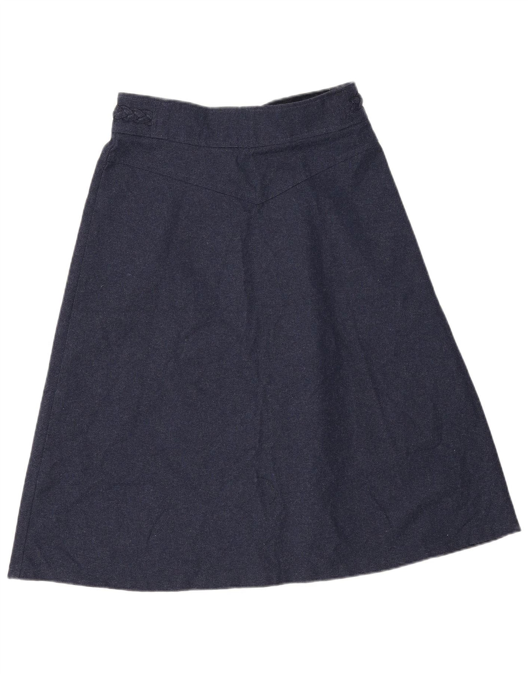 Saia feminina Brugi A-Line W30 poliéster azul marinho médio