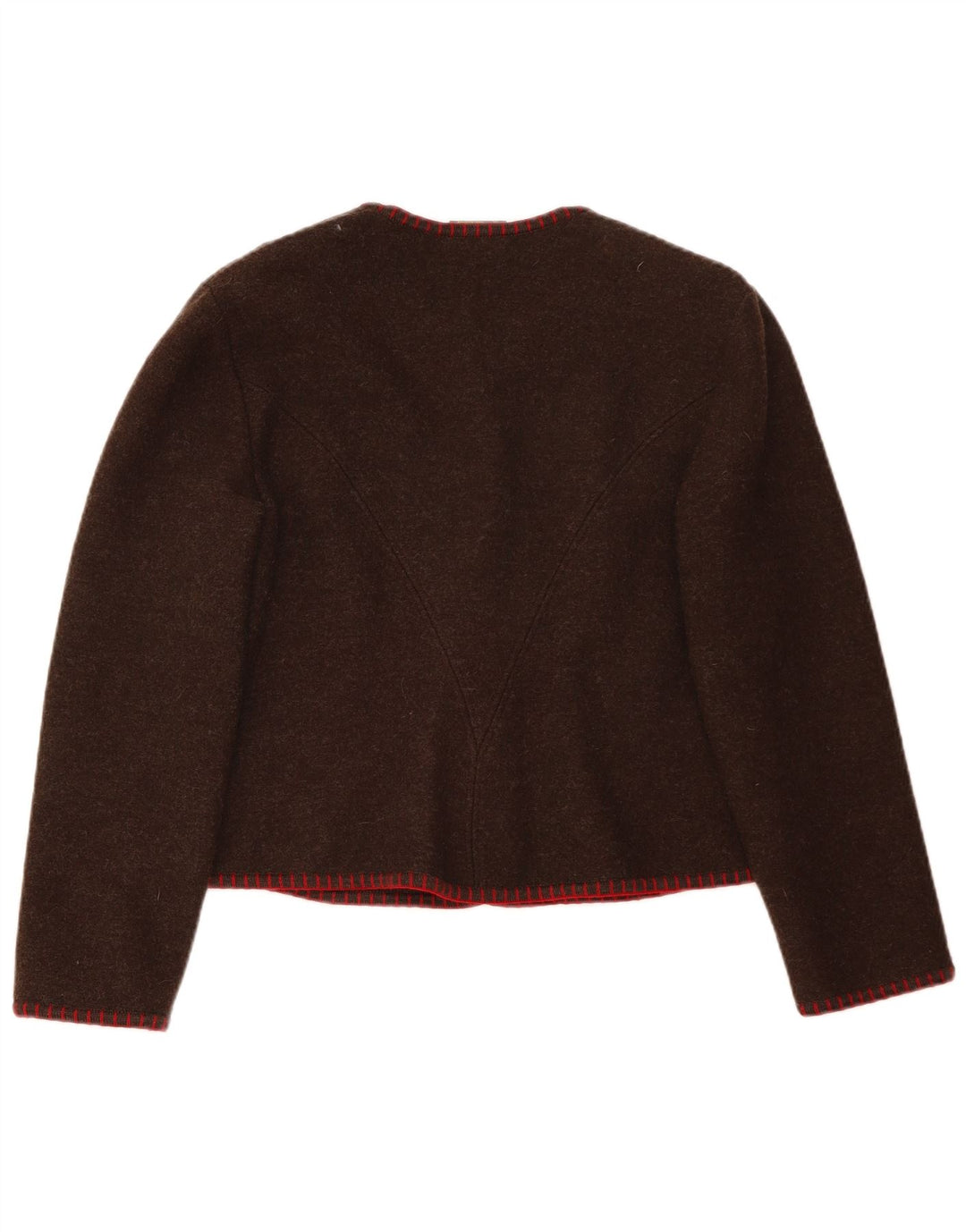 Jaqueta blazer feminina GEIGER com 7 botões IT 44 marrom médio